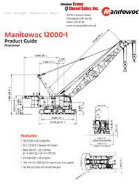 Manitowoc 12000-1 crane brochure