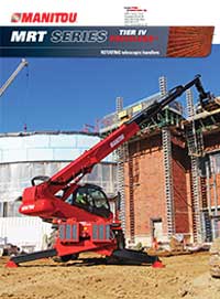 Manitou MRT Series telescopic lifts brochure